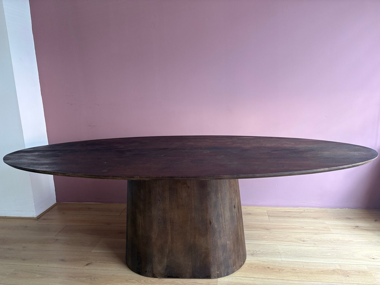 Eettafel Oldinn Oslo 240cm - Lichte gebruikssporen, Huis en Inrichting, Tafels | Eettafels, Ophalen, Gebruikt, Ovaal, 200 cm of meer