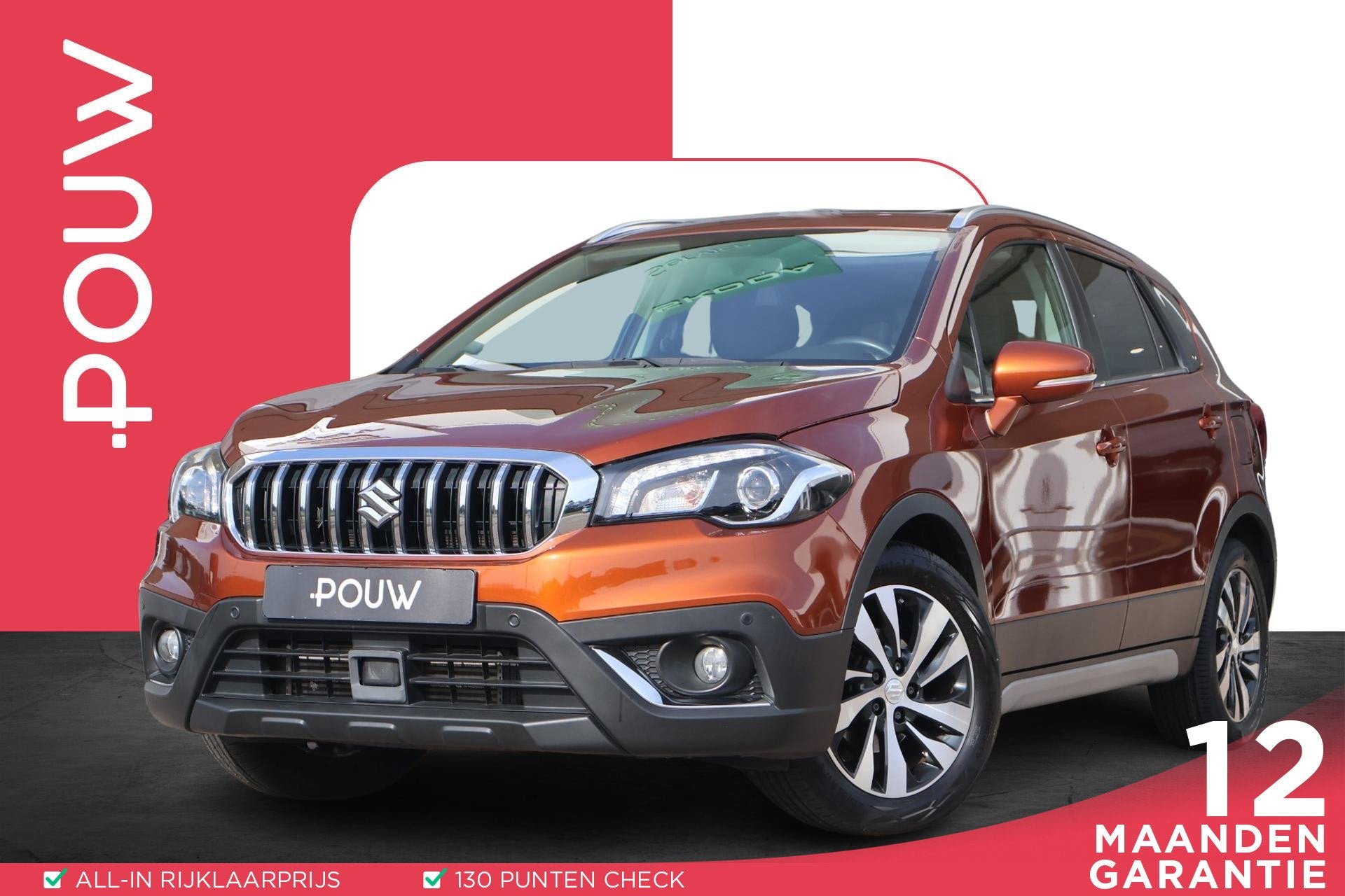 Suzuki S-Cross 1.0 Boosterjet 112pk High Executive | Trekhaa, Auto's, 12 maanden, Euro 6, 400 kg, 19 km/l