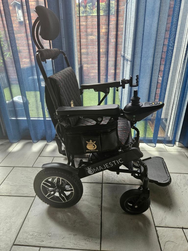 Rolstoel elektrisch de MAJESTIC IQ-8000 - opvouwbaar, Diversen, Ophalen, Elektrische rolstoel