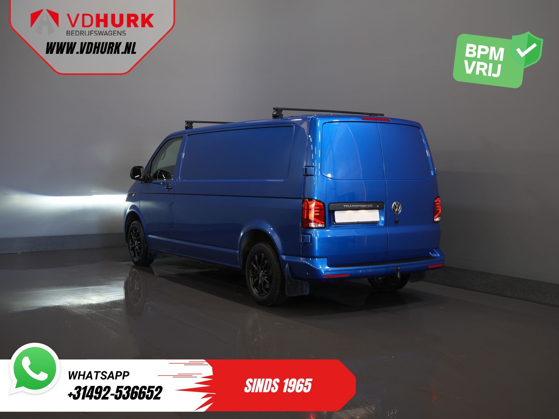 Volkswagen Transporter 2.0 TDI 150 pk DSG Aut. L2 LED/ Adapt, Auto's, Bestelauto's, Stof, Gebruikt, 4 cilinders, 150 pk