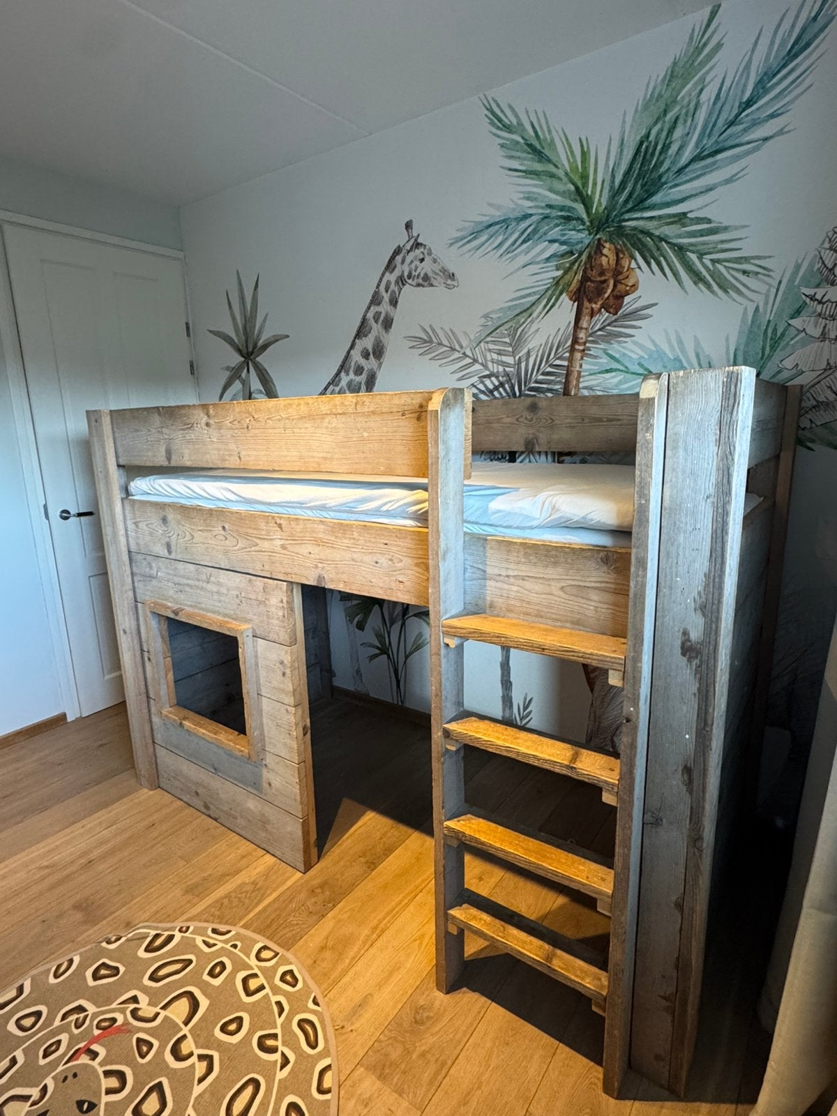 Hoogslaper met huisje, Ophalen, Gebruikt, Hoogslaper