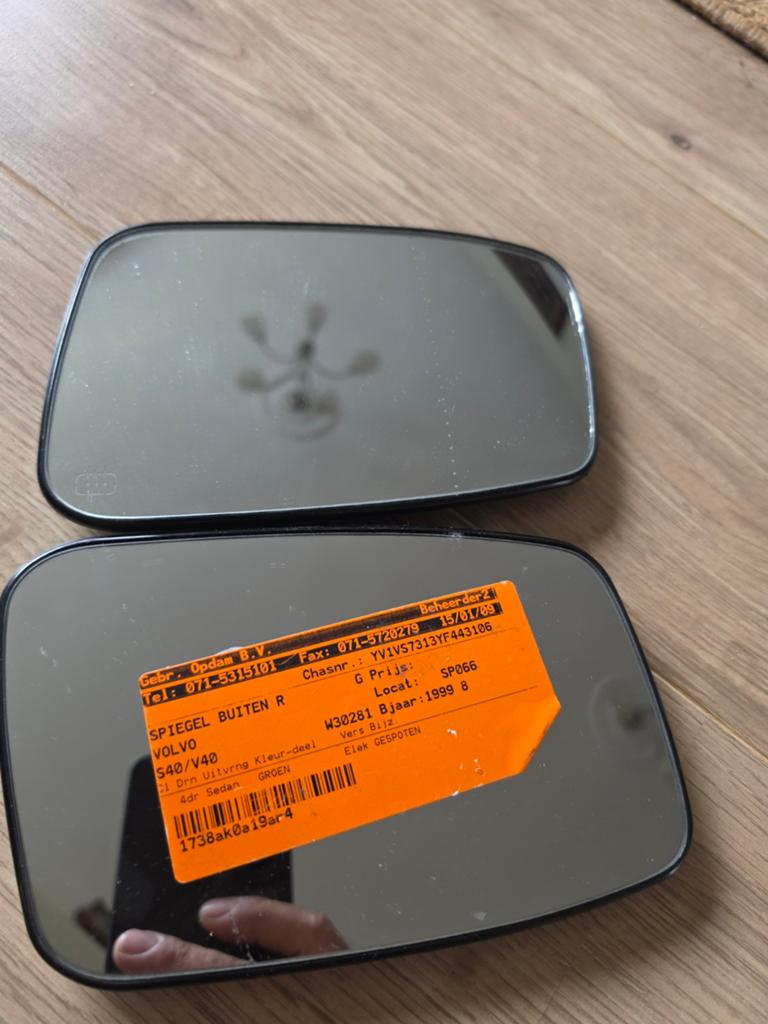 Spiegel voor Volvo S40 /V40 tot 2004, Auto-onderdelen, Ophalen, Nieuw, Volvo