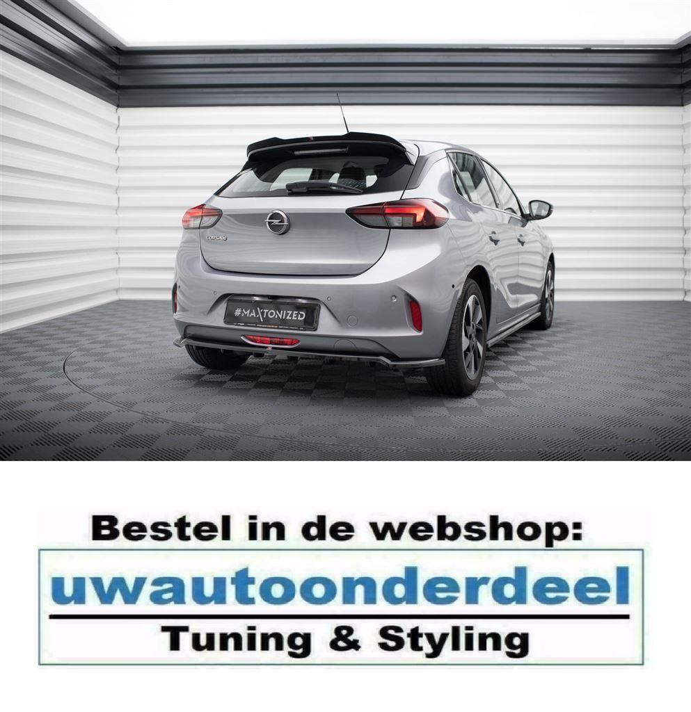 Maxton Design Spoiler Splitter Lip Opel Corsa F MK6