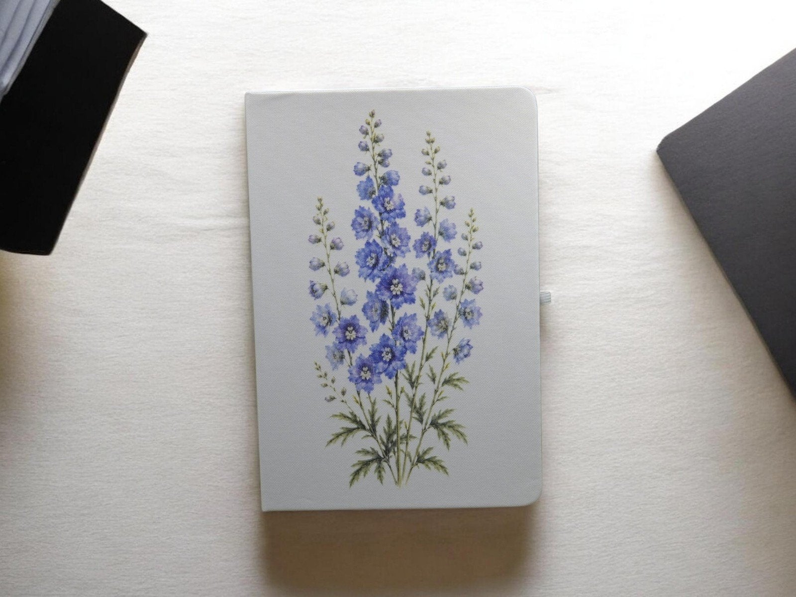 A5 notitieboekje met handgetekende bloemen., Ophalen of Verzenden