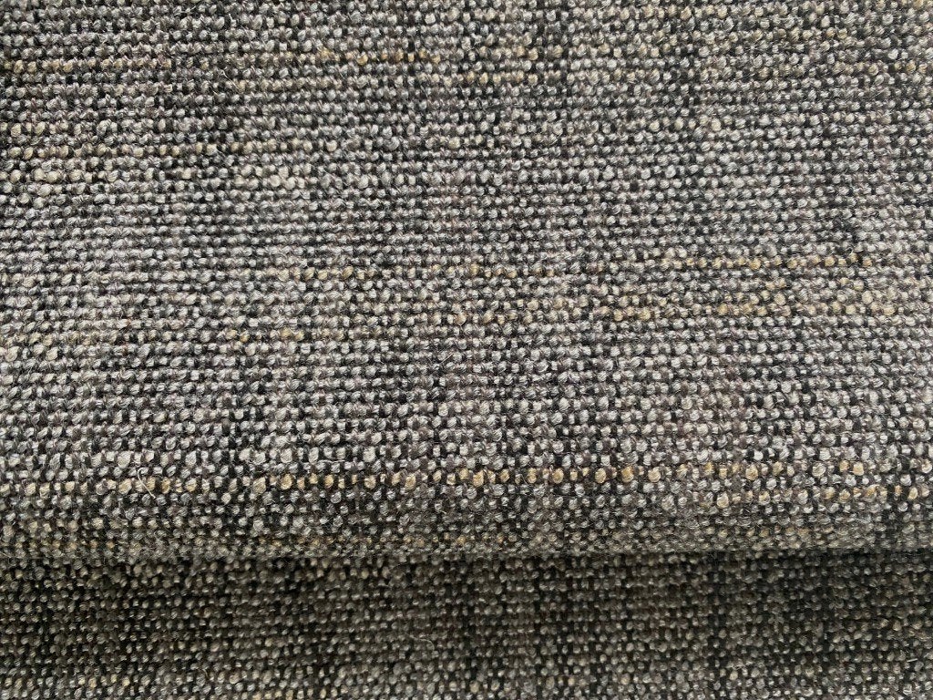 De Ploeg Birk; grijstinten+bruin; 2x restant meubelstof, Overige materialen, 120 cm of meer, Nieuw, Ophalen of Verzenden
