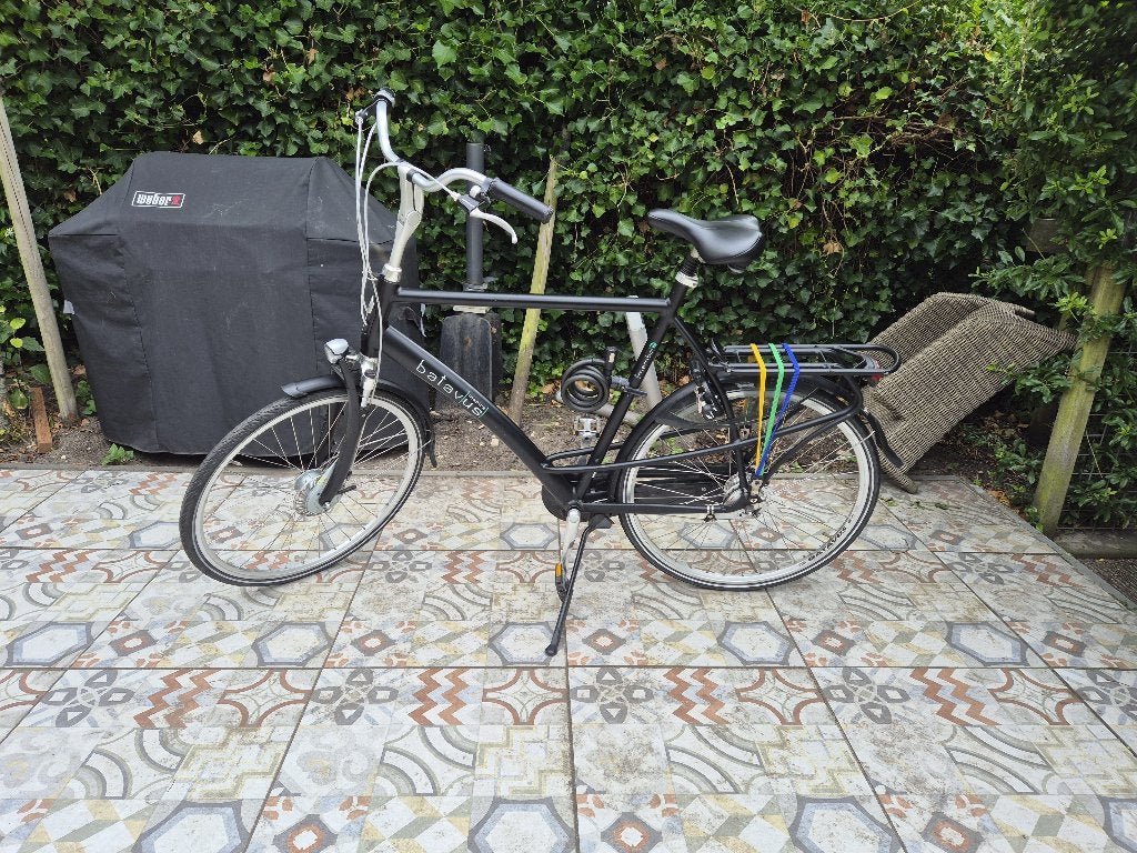 Batavus Mambo V7  Zwart H 70cm Heren, Fietsen en Brommers, Fietsen | Heren | Herenfietsen, Ophalen, Gebruikt, Versnellingen, Batavus