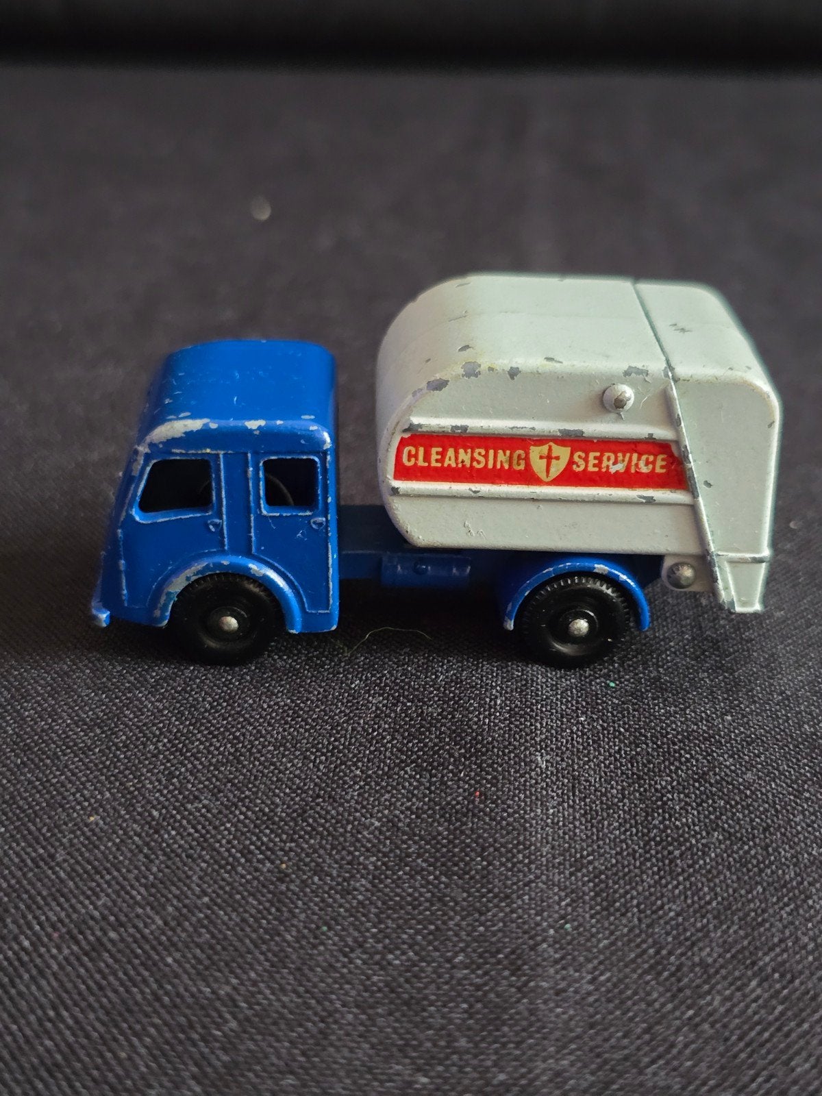 Lesney Matchbox nr 15c, Dennis Tippax Refuse Lorry, BPW,, Ophalen of Verzenden, Gebruikt, Auto, Lesney