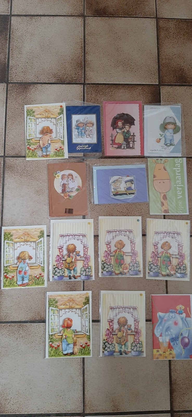 Kinderkaarten., Hobby en Vrije tijd, Ophalen of Verzenden, Overige thema's