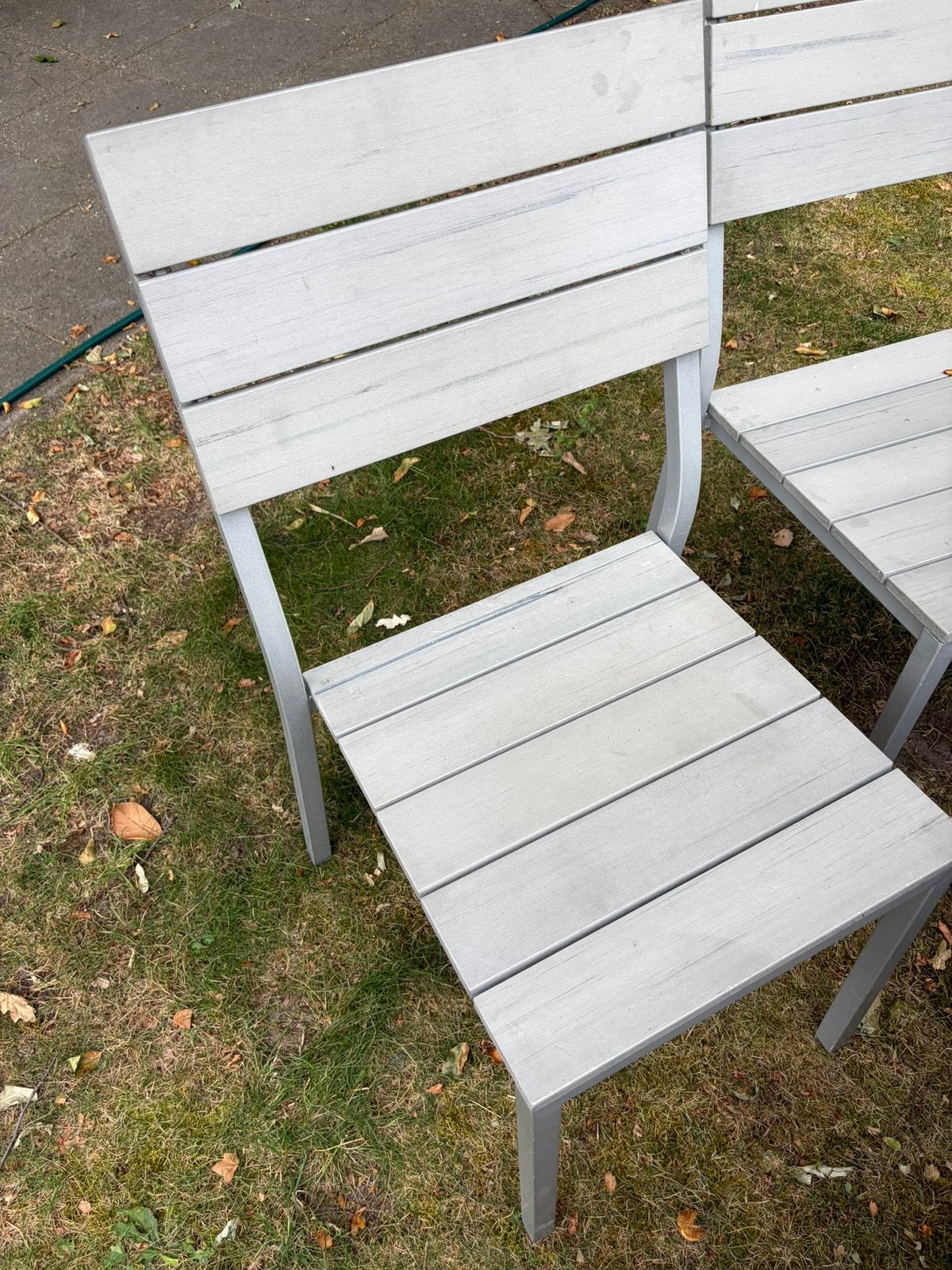 Gezocht: 4 IKEA Falster stoelen, Ophalen, Gebruikt, Aluminium