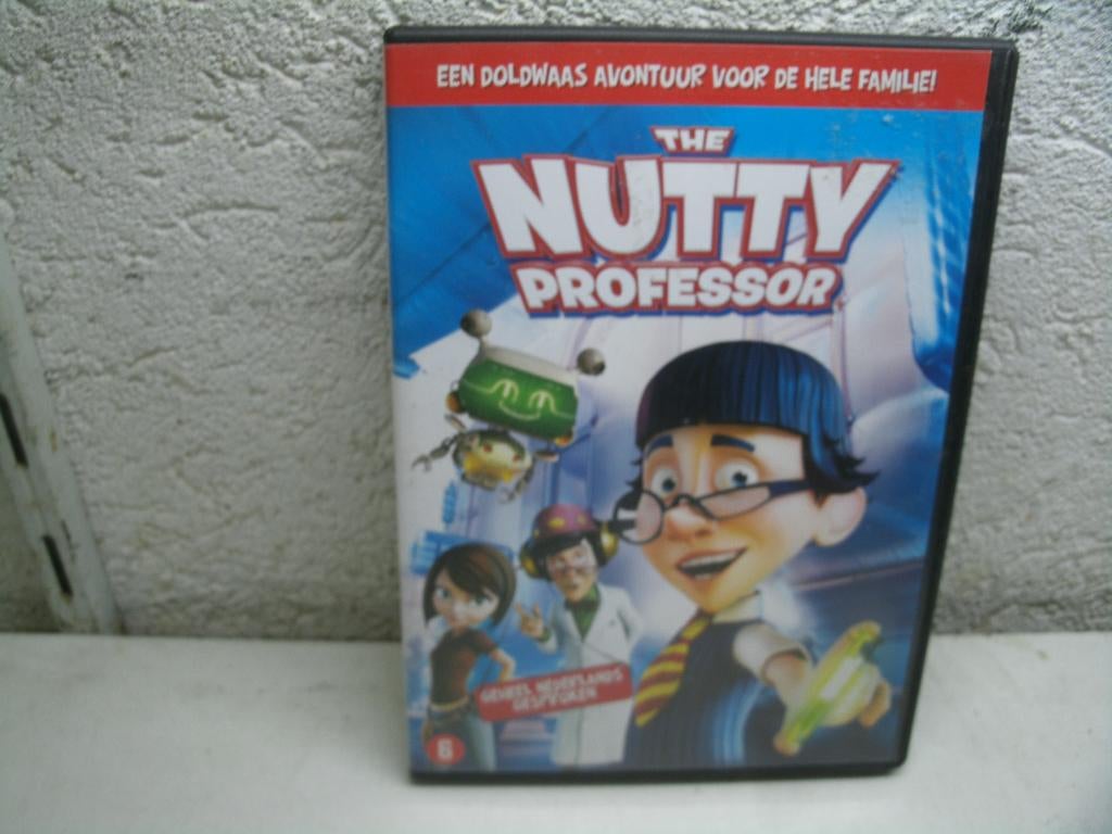 dvd 312 nutty professor, Alle leeftijden, Ophalen of Verzenden, Zo goed als nieuw, Romantische komedie