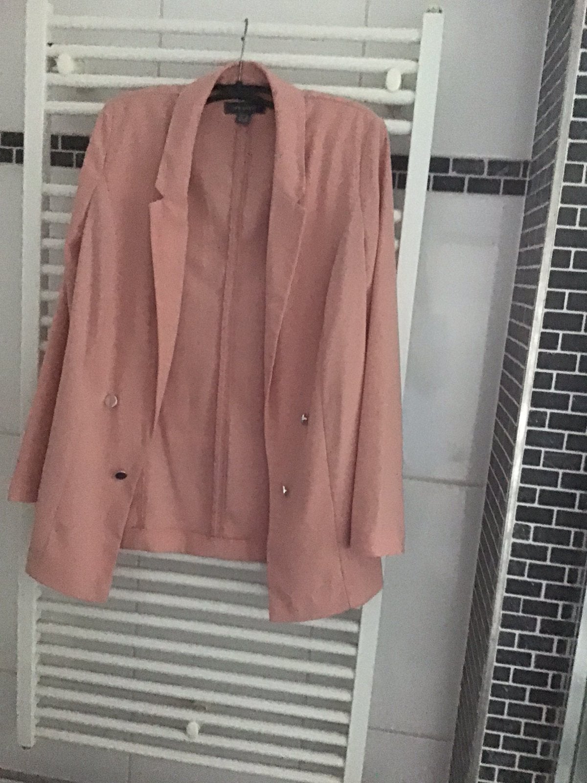 Oud roze blazer van Primark maat 40, Ophalen of Verzenden, Zo goed als nieuw, Maat 38/40 (M), Roze