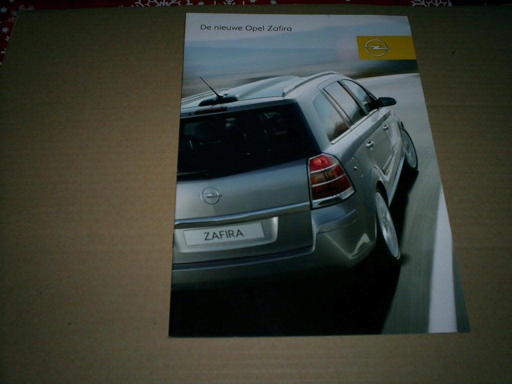De Nieuwe Opel Zafira 9 / 2005 20 pag., Verzenden, Zo goed als nieuw, Opel