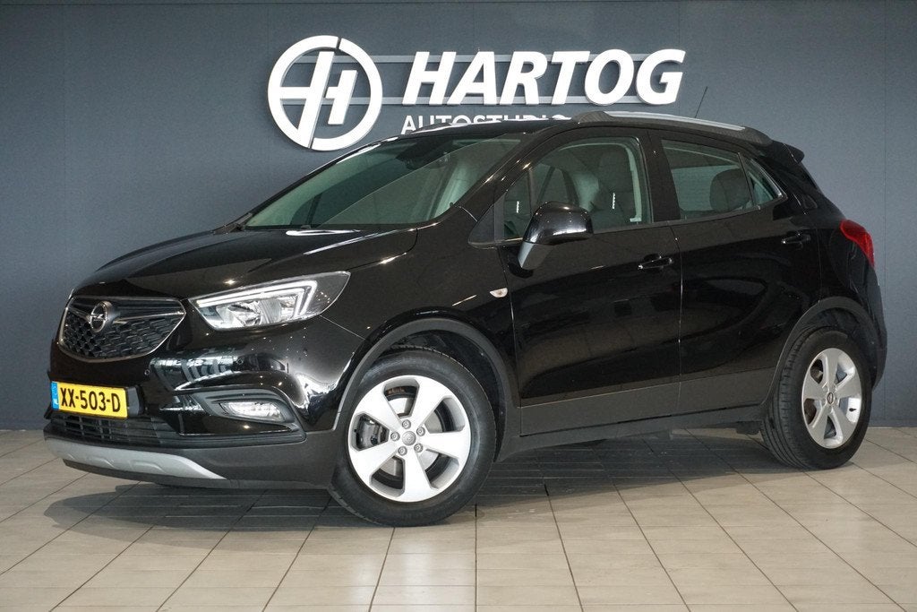Opel Mokka X 1.4 Turbo Innovation + TREKHAAK / NAVIGATIE / C, Auto's, Opel, Stof, Gebruikt, Zwart, 1364 cc