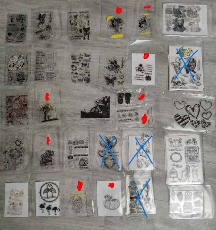 Clear stamps, Ophalen of Verzenden, Zo goed als nieuw, Clearstamp