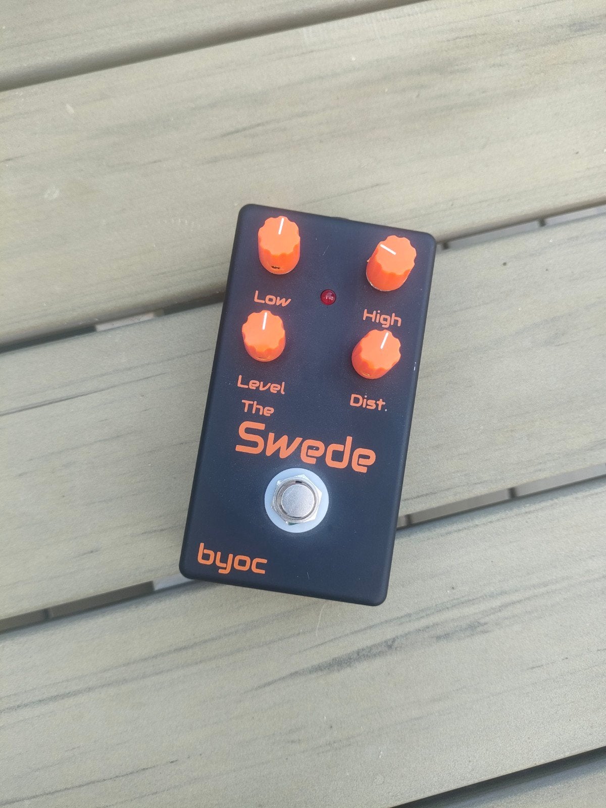 Byoc Swede kettingzaag pedaal ! HM2 Boss sound !, Muziek en Instrumenten, Ophalen of Verzenden