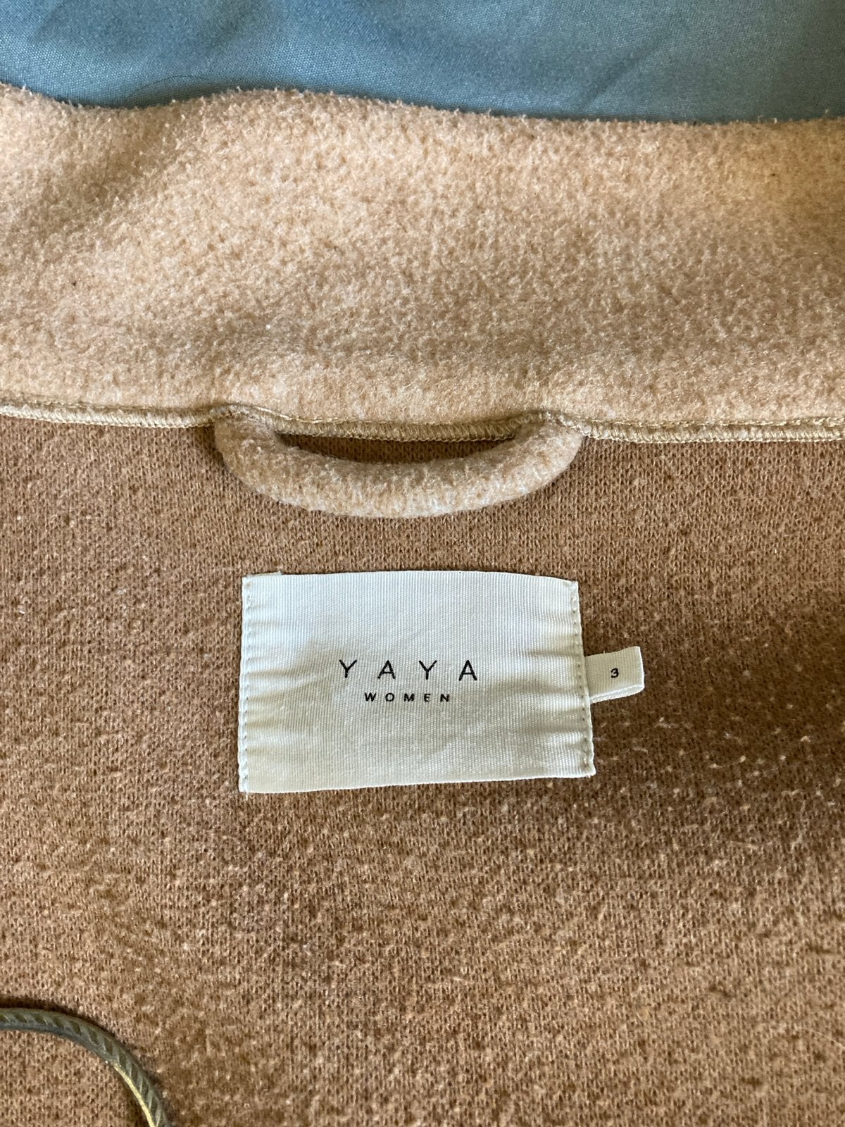 YAYA Dames Cape Jas - Zo goed als nieuw, Ophalen of Verzenden, Gedragen, Maat 42/44 (L), Beige