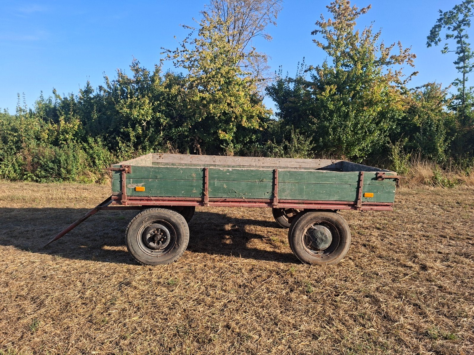 2 oude landbouw aanhangers te koop, Zakelijke goederen, Agrarisch | Werktuigen, Ophalen of Verzenden