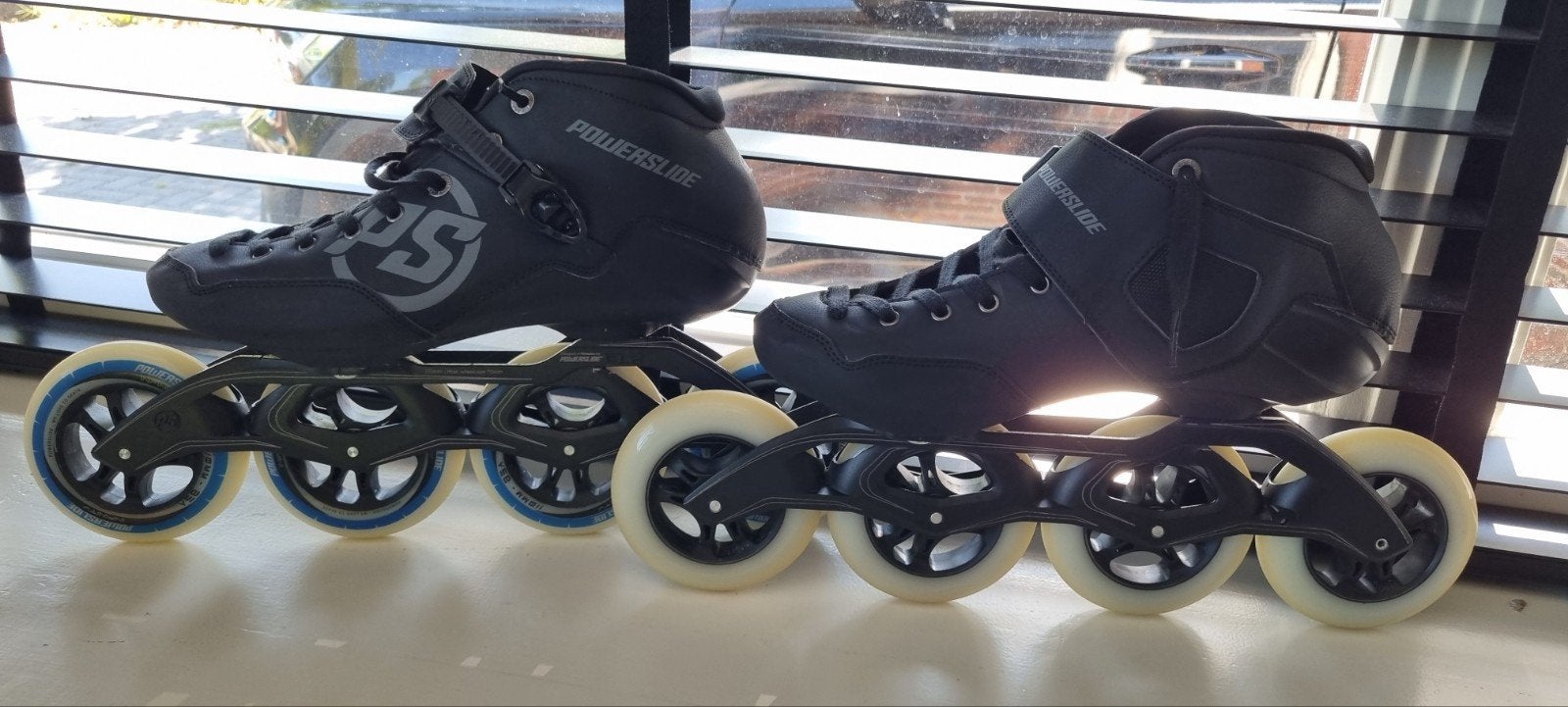 Powerslide Phuzion 1 Inline Skates met Bescherming, Ophalen, Gebruikt, Dames, Inline skates 4 wielen