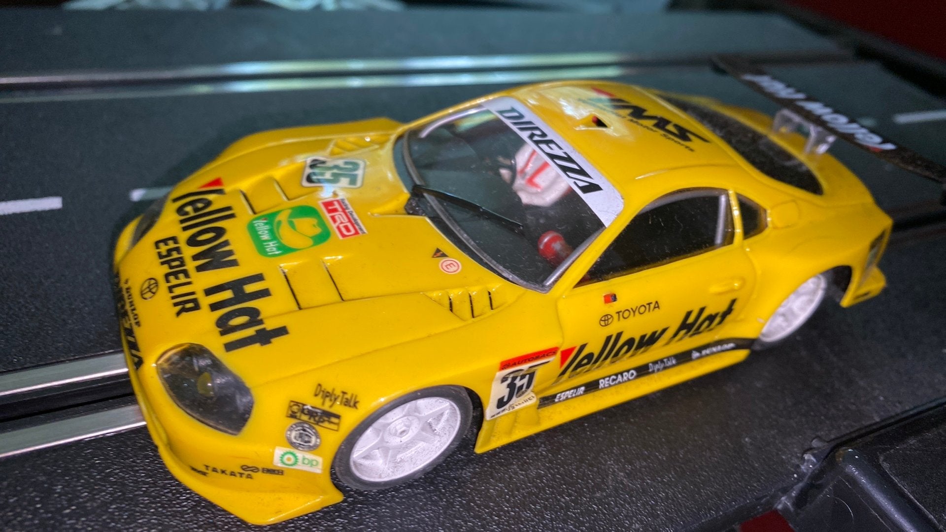 Ninco Toyota Yellow Hat (132), Ophalen of Verzenden, Zo goed als nieuw, Elektrisch, Carrera