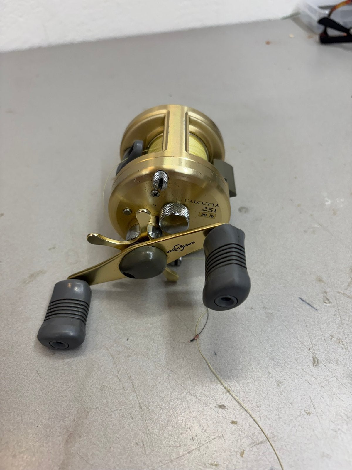 Shimano Calcutta 251, Watersport en Boten, Ophalen of Verzenden, Gebruikt, Molen