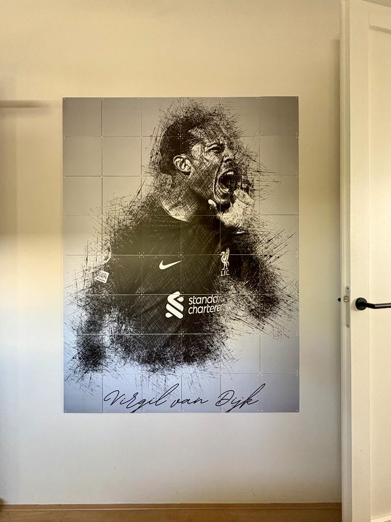 Ixxi poster Virgil van Dijk, Ophalen