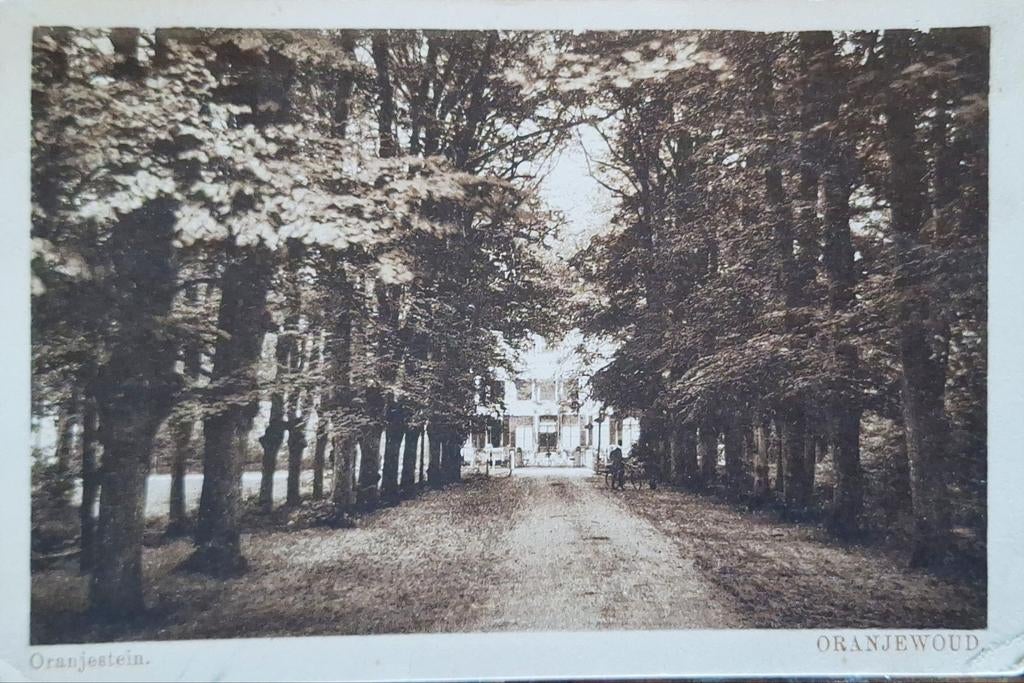 Oranjewoud - Oranjestein - 1927, Ophalen of Verzenden, 1920 tot 1940, Gelopen, Zuid-Holland