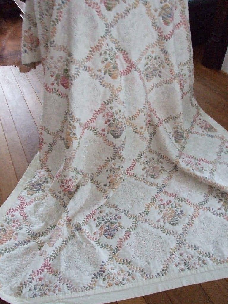 Prachtige Quilt dubbelzijdig te gebruiken 200 x 280 cm, Huis en Inrichting, Meerkleurig, Katoen, Tweepersoons, Ophalen of Verzenden