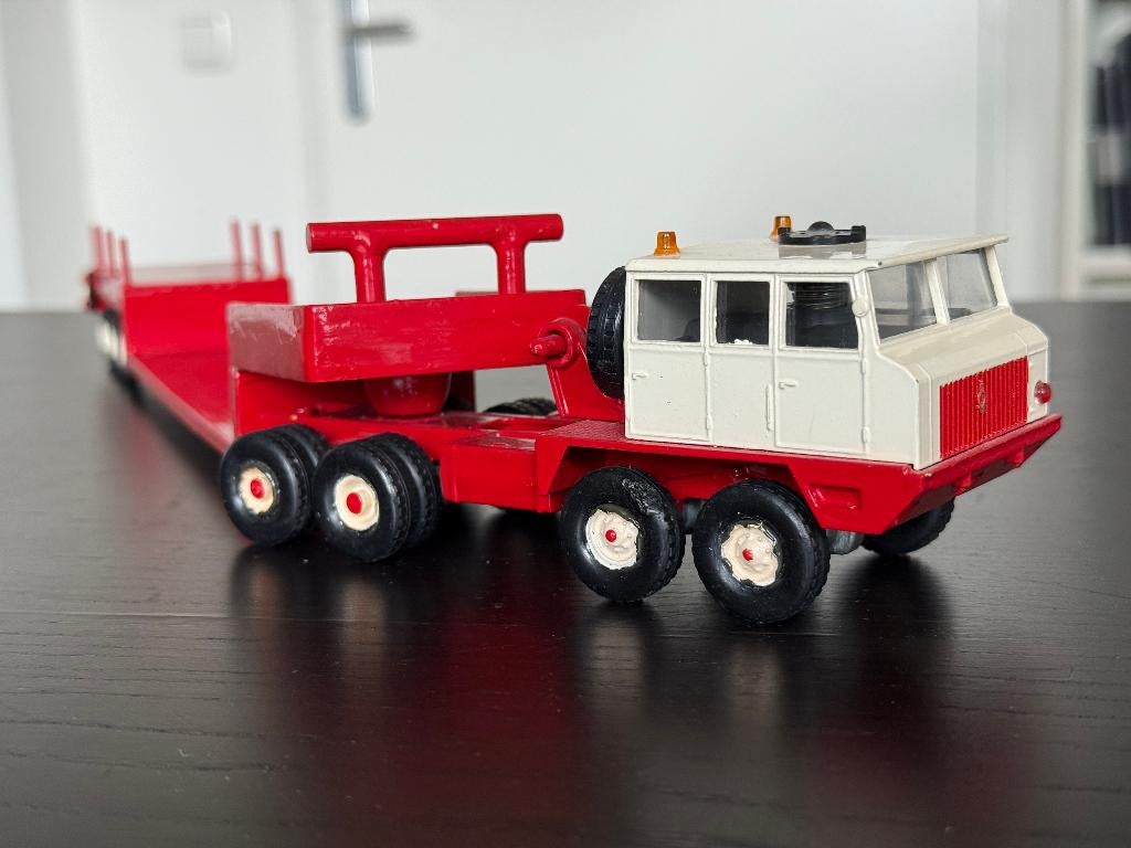 Solido Berliet T12 Rood, Ophalen of Verzenden, Zo goed als nieuw, Overige typen, Overige merken