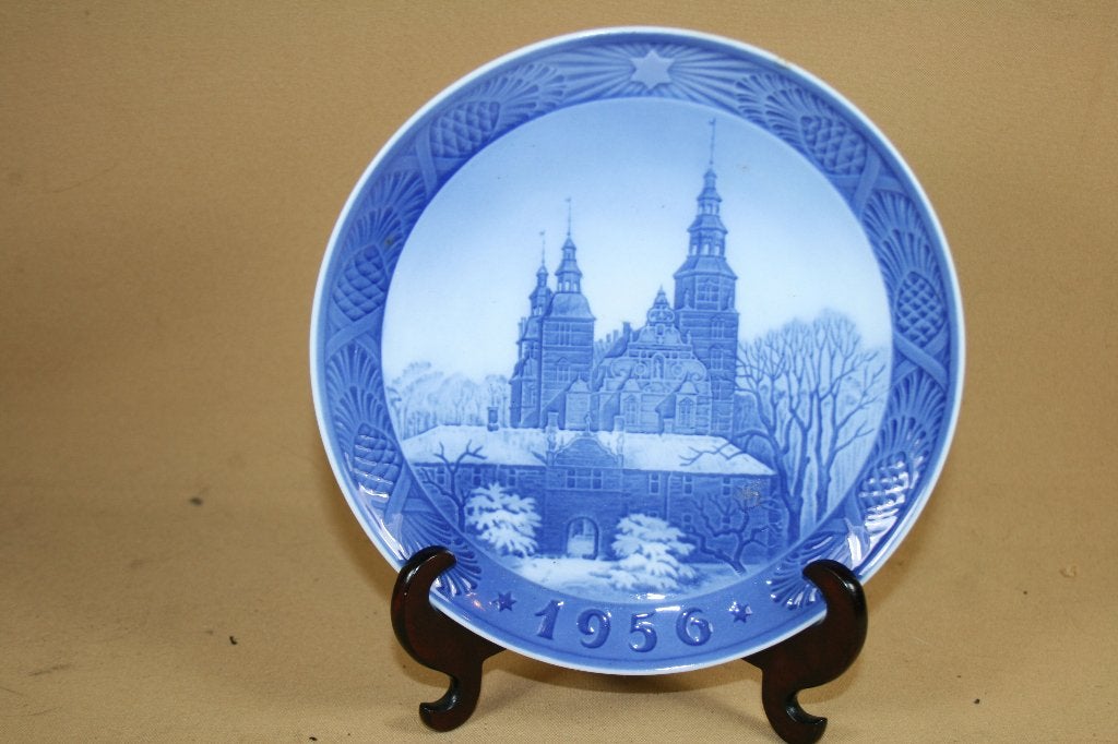 Royal Copenhagen kerstbord 1956, Ophalen of Verzenden