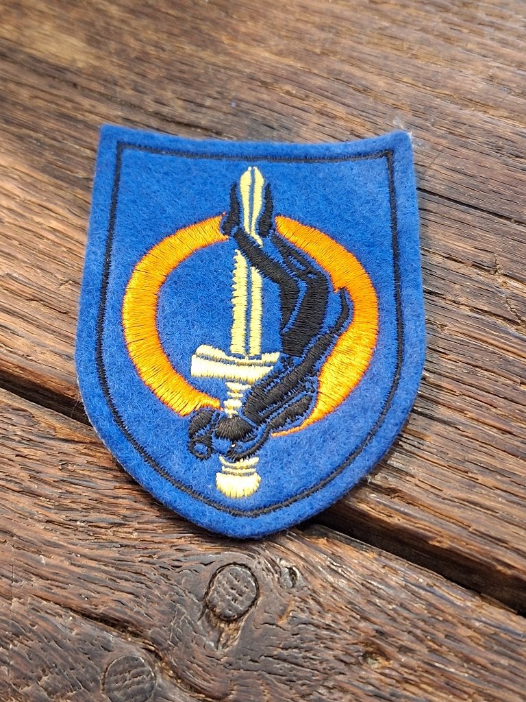 Patch van Belgische paracommando Gevechtsduiker, nieuwstaat, Verzamelen, Ophalen of Verzenden, Overige soorten, Overige gebieden