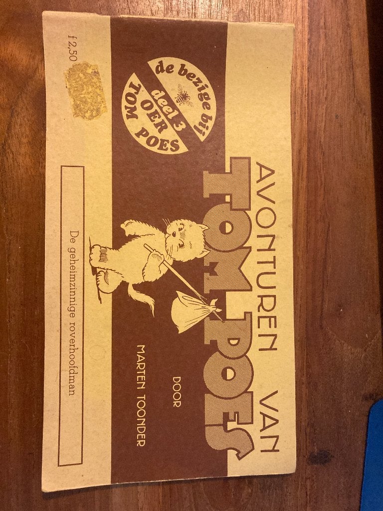 De avonturen van Tom Poes - De geheimzinnige roverhoofdman, Eén stripboek, Verzenden, Zo goed als nieuw, Marten Toonder