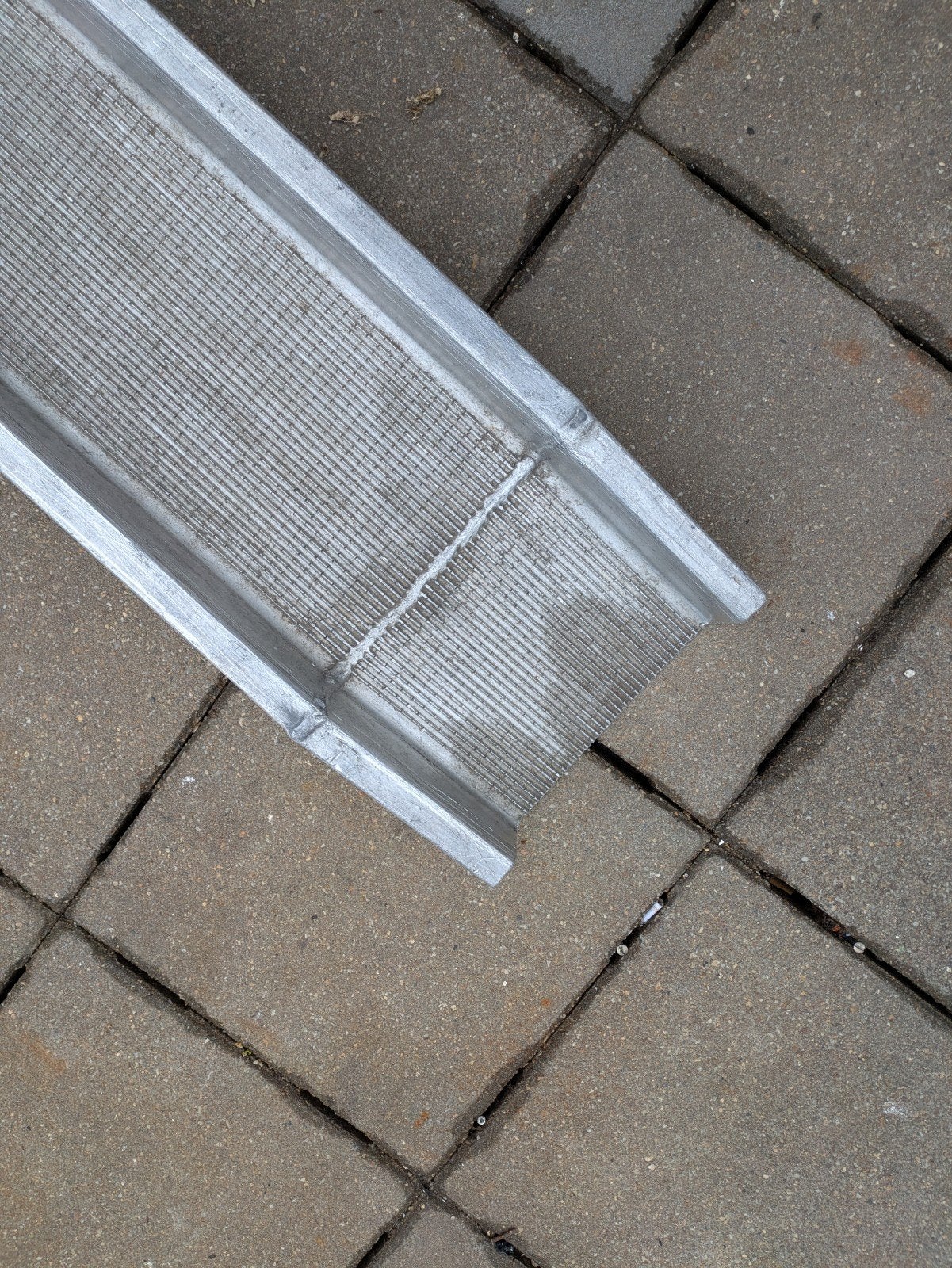 oprijplaten aanhanger, Ophalen, Gebruikt