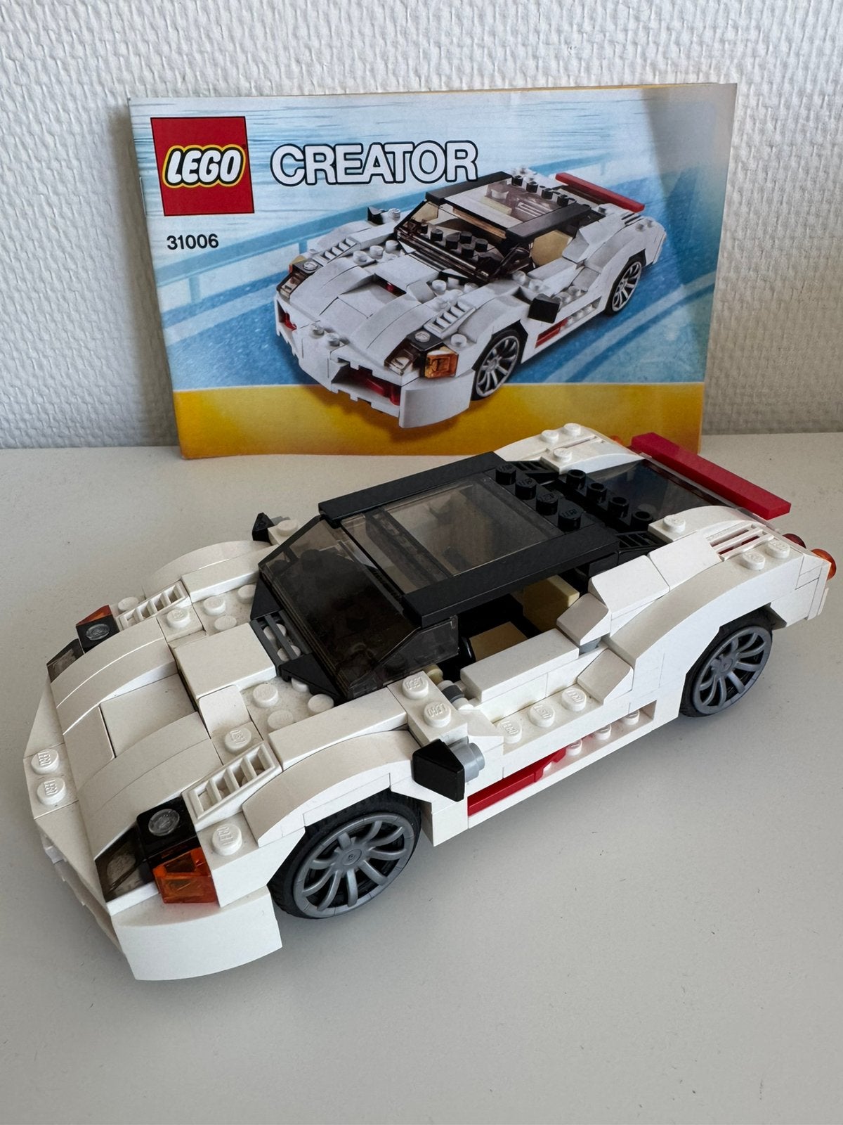 Lego Creator 3-1 Snelle Racewagen - 31006, Gebruikt, Lego, Inclusief instructies, Ophalen of Verzenden