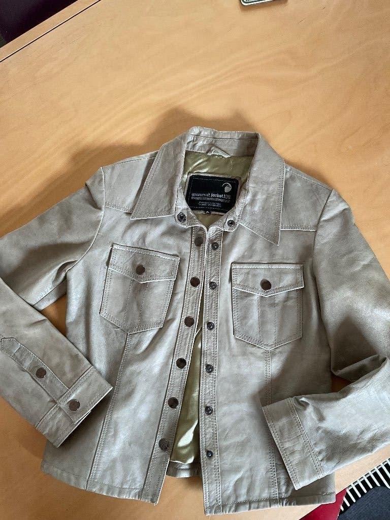 Goosecraft leren blouse, Ophalen of Verzenden, Zo goed als nieuw, Maat 38/40 (M), Overige kleuren