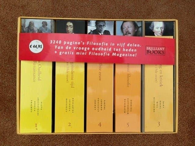 filosofie boeken 5-delige set Oudheid tot Nieuwste Filosofie, Boeken, Samensteller Wouter van Gils, Ophalen of Verzenden, Zo goed als nieuw