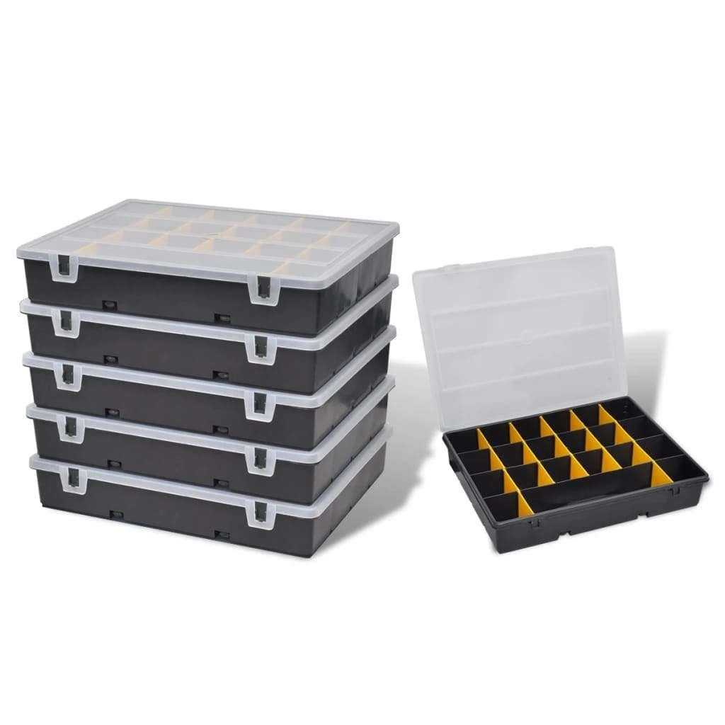6x Opbergdoos schroeven spijkers sorteerdozen GRATIS BEZORGD, Verzenden, Nieuw, Nvt, Nvt