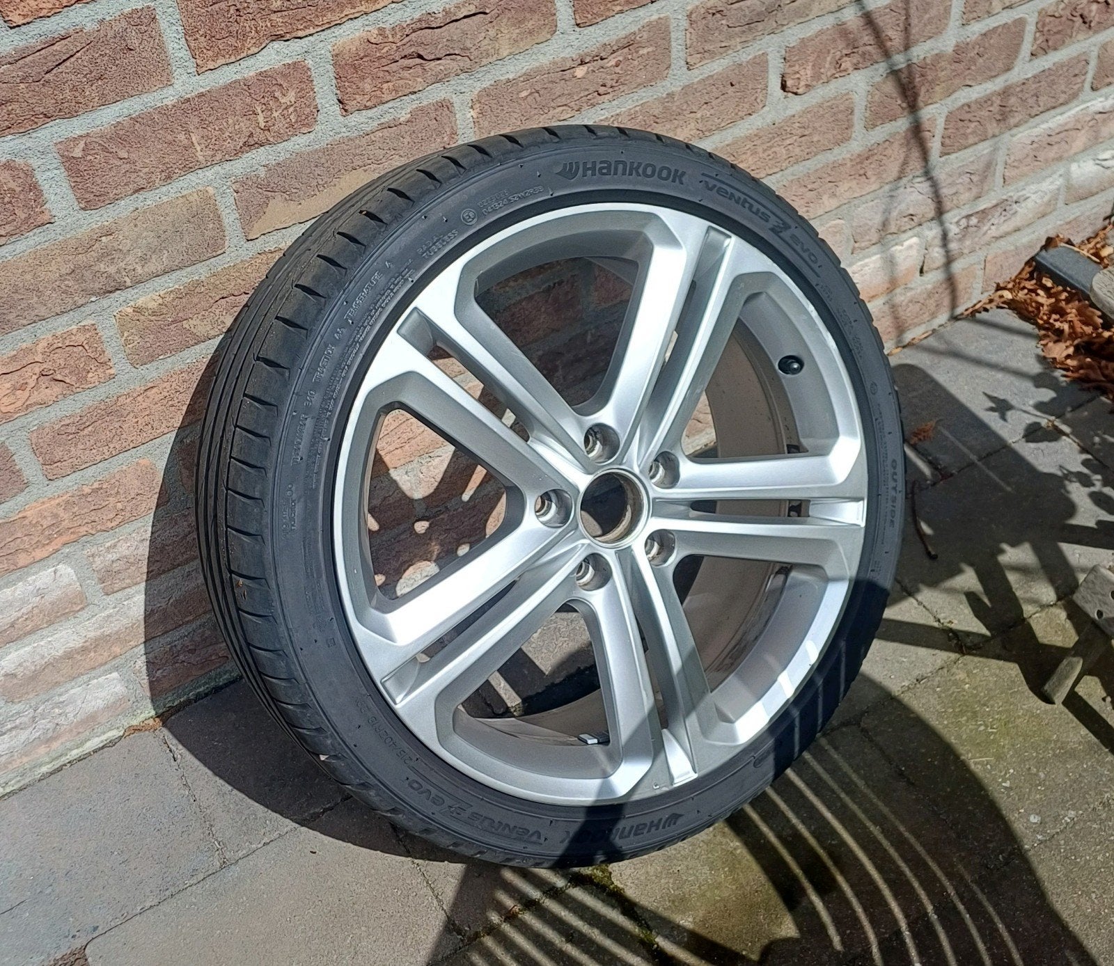 VW Mallory wielen 18 inch 7,5J ET51, Auto-onderdelen, Banden en Velgen, Ophalen, 18 inch, Gebruikt, Banden en Velgen