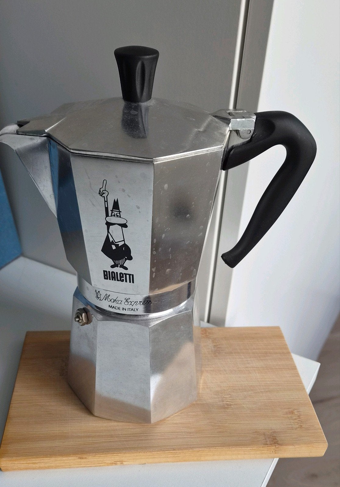 Bialetti Percolator - Moka Express - 9 kops, Witgoed en Apparatuur, Koffiezetapparaten, Ophalen, Espresso apparaat