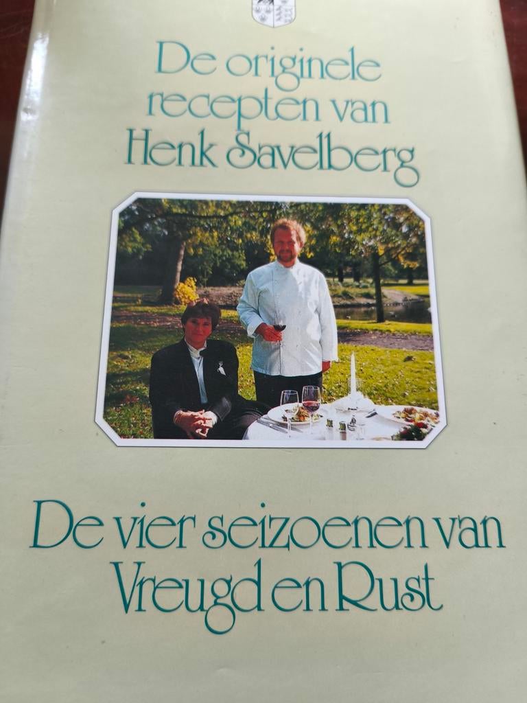 De originele recepten van Henk Savelberg - De vier seizoenen, Boeken, Gelezen, Hoofdgerechten, Ophalen of Verzenden, Europa