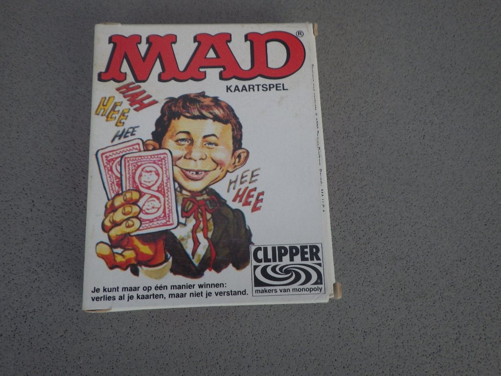 Mad het kaartspel, Hobby en Vrije tijd, Gezelschapsspellen | Kaartspellen, Ophalen
