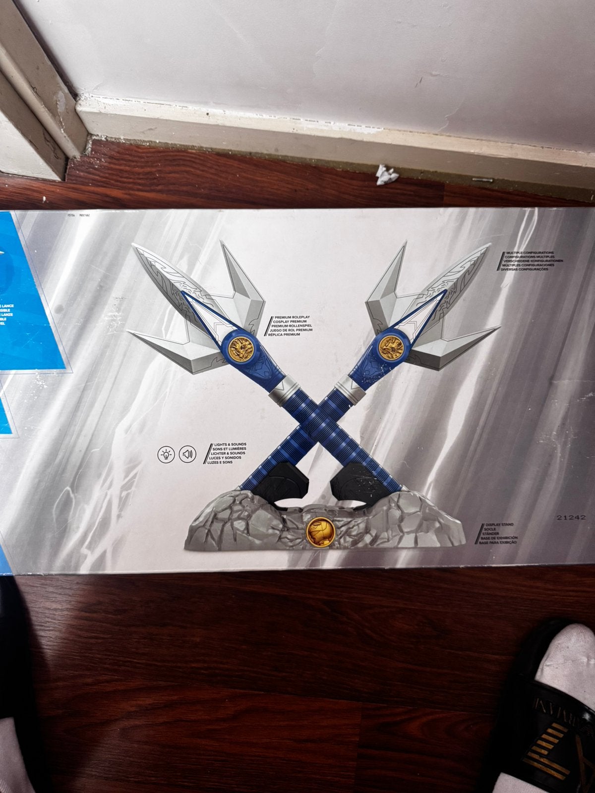 Power rangers, Huis en Inrichting, Ophalen of Verzenden, Zo goed als nieuw, Wandklok