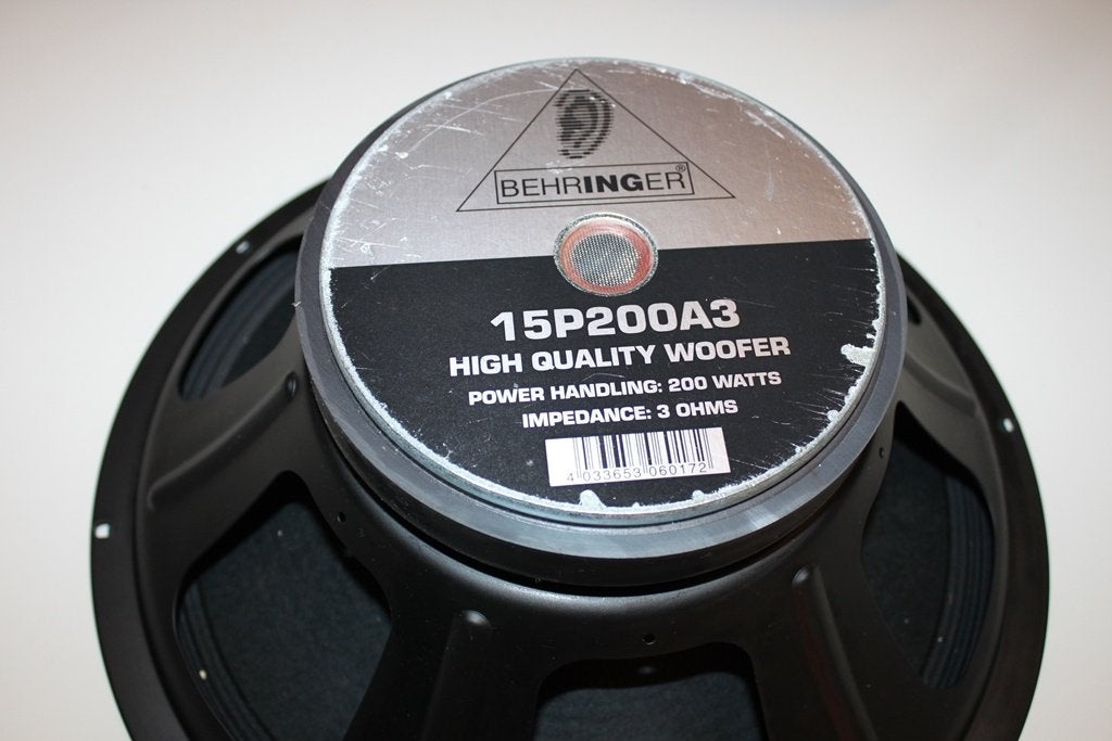 Behringer 15P200A3 200 Watt 3 Ohm, 120 tot 150 watt, Overige typen, Nieuw, Ophalen