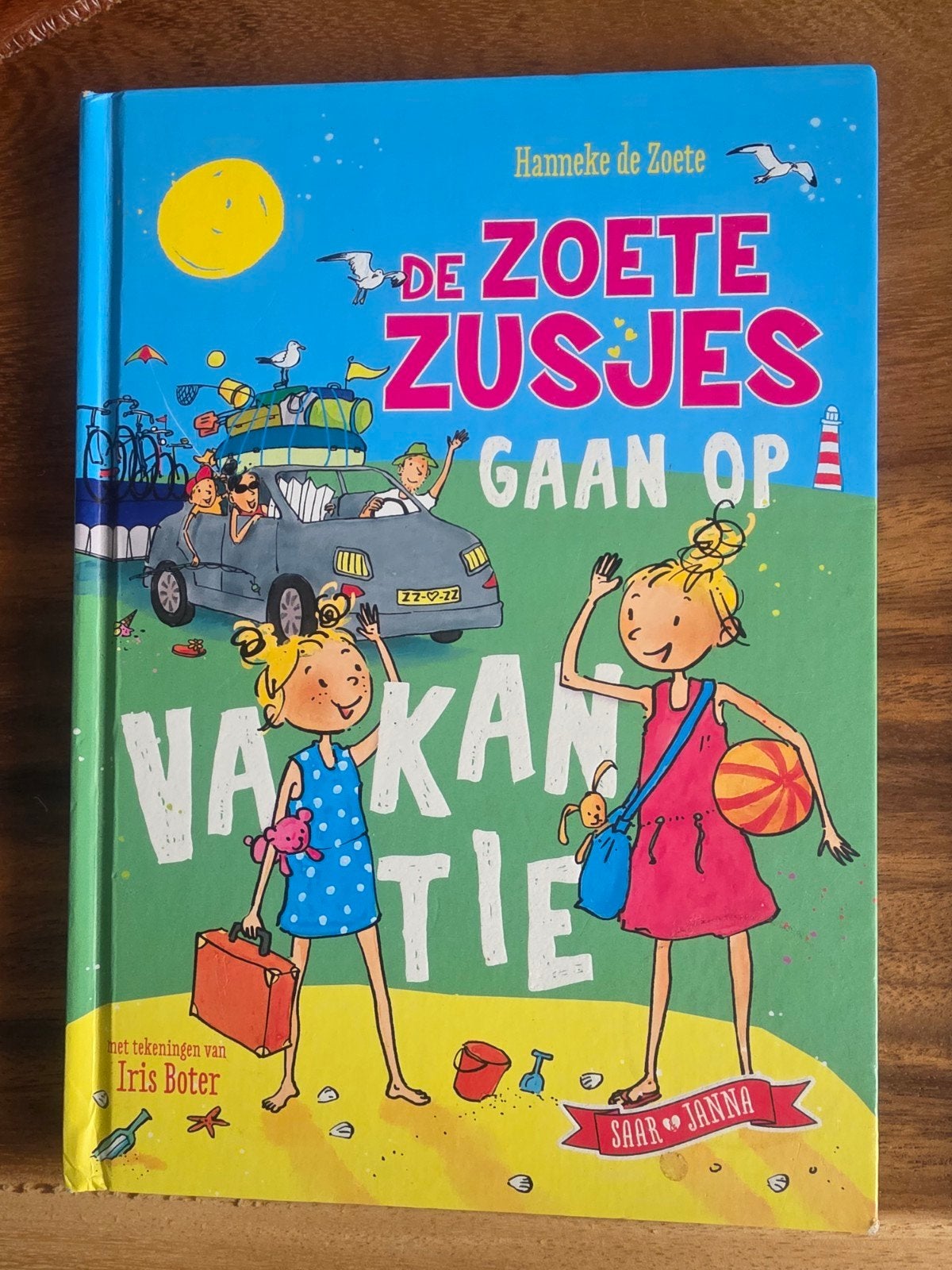 De Zoete Zusjes gaan op vakantie - Hanneke de Zoete, Ophalen of Verzenden, Zo goed als nieuw, Hanneke de Zoete, Nederland