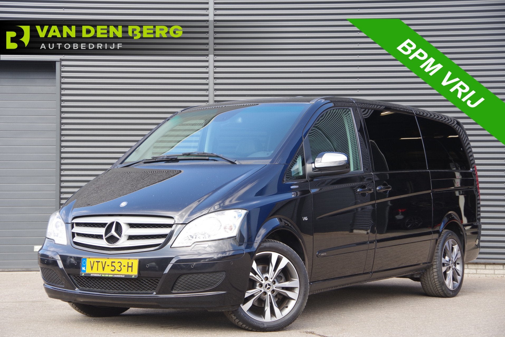 Mercedes-Benz Viano 3.0 CDI Ambiente DC V6 225PK AUT, SCHUIF, Automaat, Achterwielaandrijving, Gebruikt, Zwart