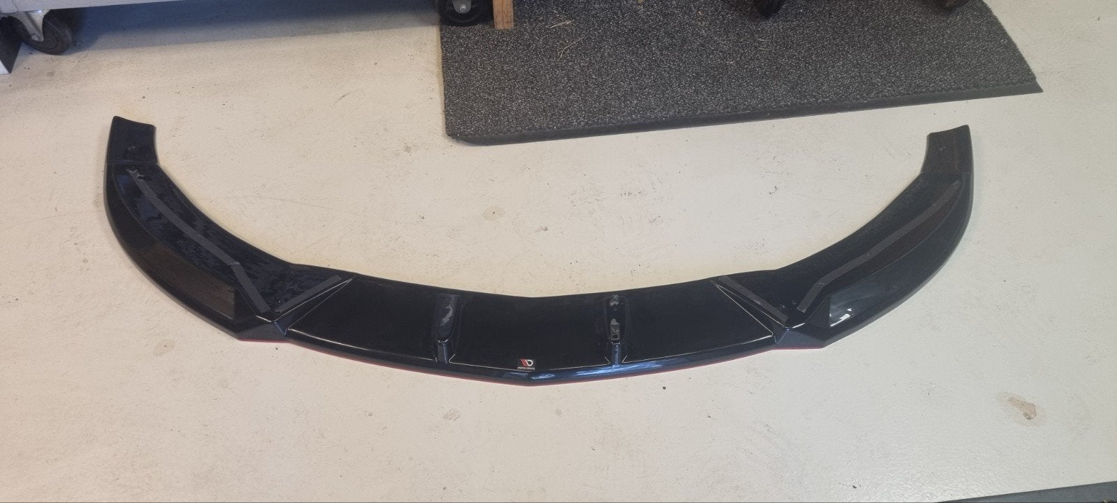 Maxton Design Front Lip voor Mercedes CLA W117 AMG Line, Ophalen of Verzenden