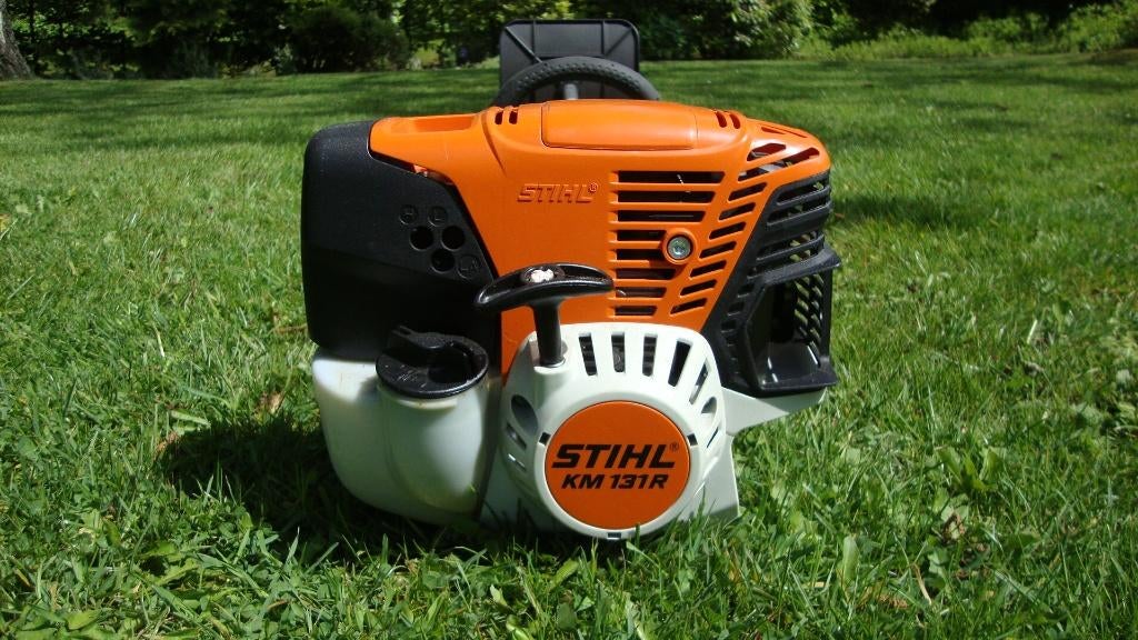 Stihl Bosmaaier, Kombi set: KM131R + Grondfrees BF-KM !!!, Tuin en Terras, Hand-tuingereedschap, Ophalen, Gebruikt, Overige soorten