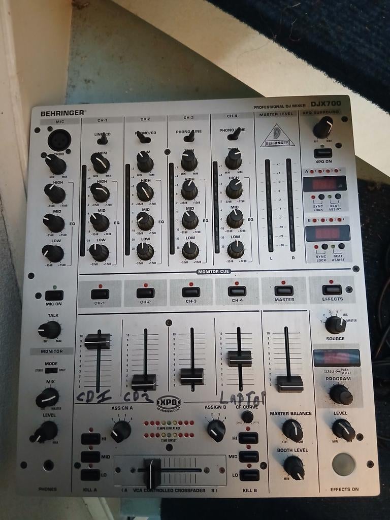 Behringer DJX700 Professionele DJ Mixer, Ophalen, Gebruikt, Dj-set, Behringer