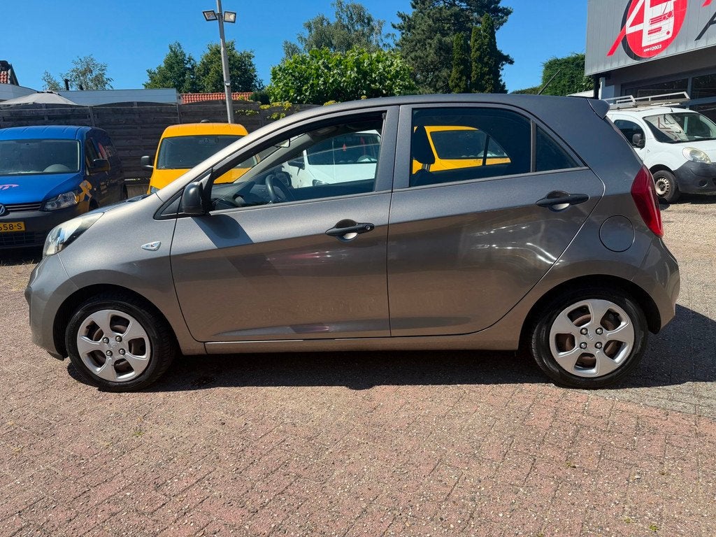 Kia Picanto 1.2,63kw/86pk,10-2011,1695,-, Auto's, Voorwielaandrijving, Euro 5, Gebruikt, Zwart