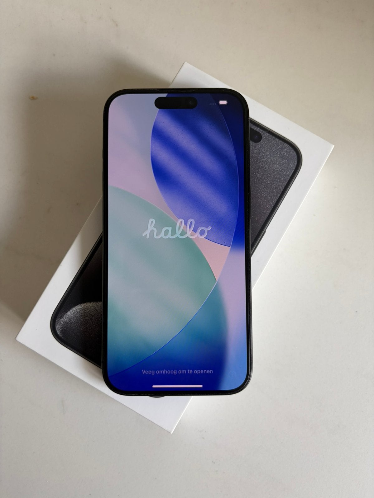 Iphone 15 Pro Zwart 89%, 128 GB, Zwart, Ophalen of Verzenden, Zo goed als nieuw