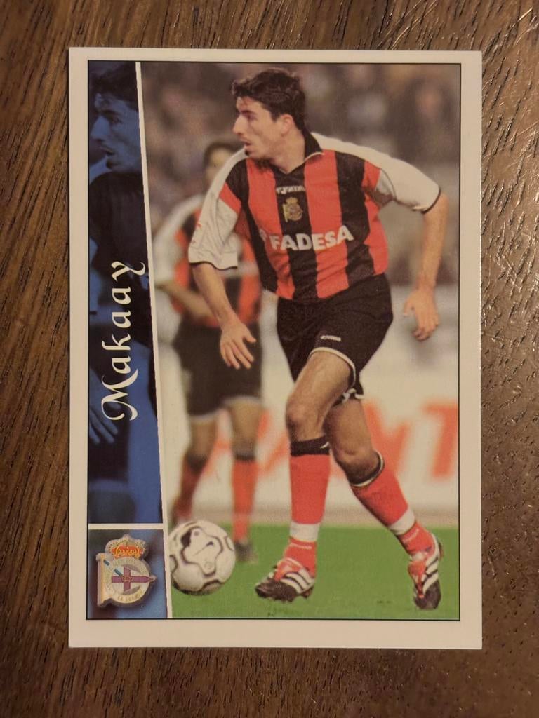 Roy Makaay Spelerskaart - Deportivo La Coruña, Verzamelen, Ophalen of Verzenden, Zo goed als nieuw, Buitenlandse clubs, Spelerskaart